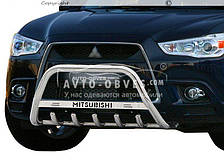 Кенгурятник Mitsubishi ASX 2010-2013 - тип: Ø51*1.6мм