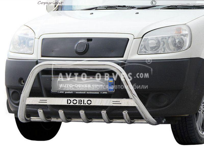 Кенгурятник Fiat Doblo 2001-2012 - тип: Ø51*1.6мм - фото 1 - id-p496484329