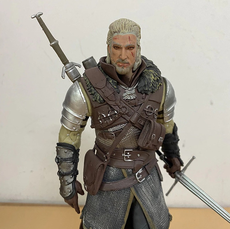 Фигурка Ведьмак Геральт из Ривии статуэтка Геральт Witcher 3 (ID ...