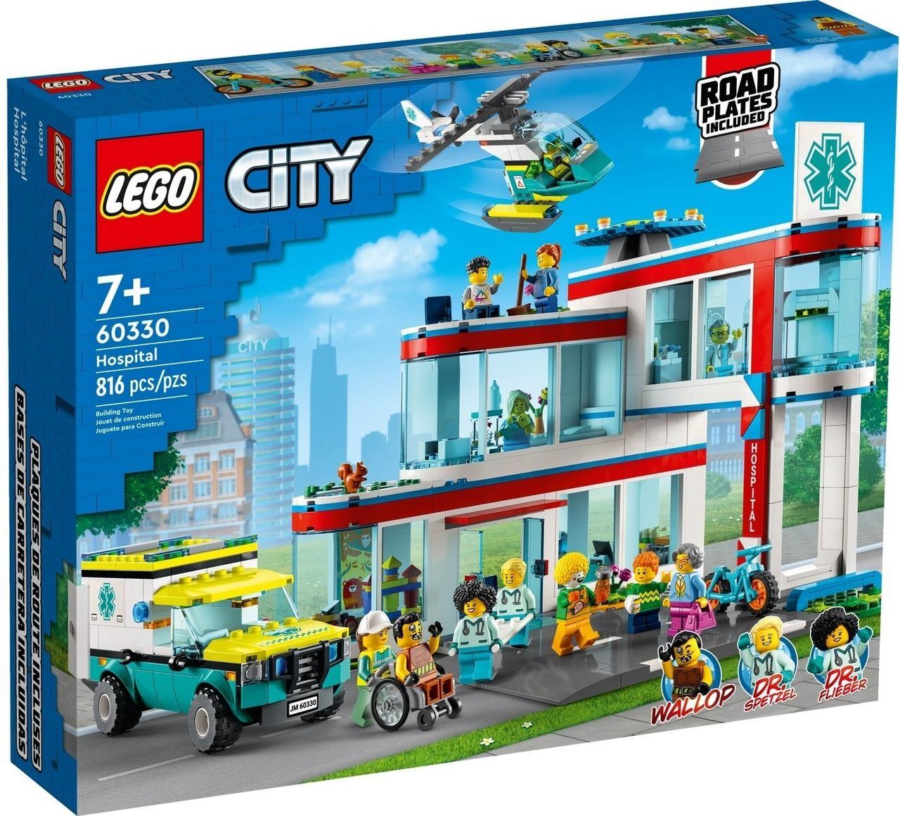 Конструктор LEGO City Лікарня (60330), фото 1