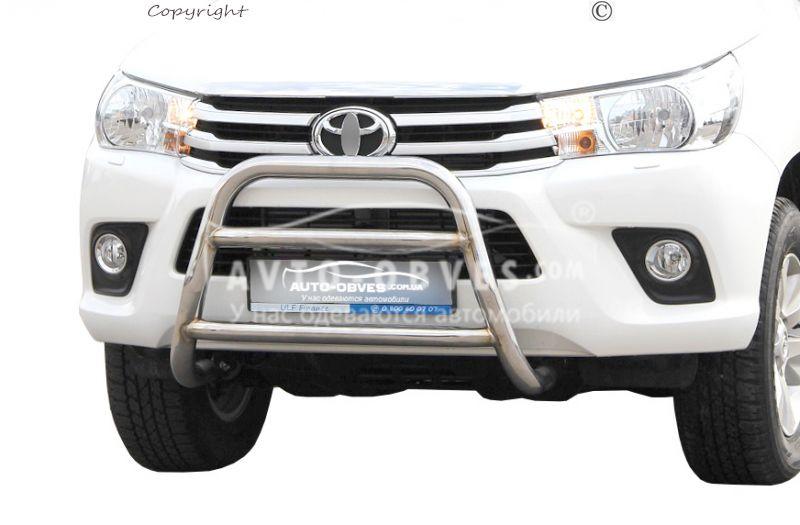 Кенгурятник Toyota Hilux 2015-2020 - фото 1 - id-p348292491