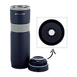 Термокружка Kamille Червоний 900мл з нержавіючої сталі з TPR-вставкою KM-2068, фото 5