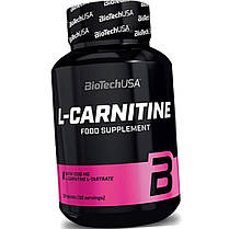 Л-карнітин BioTech L-Carnitine 1000мг 30 таб, фото 3