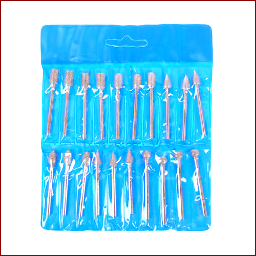 Набір алмазних шарошок 20 шт для гравера,бормашини 12-905