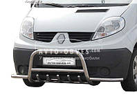 Защита бампера Nissan Primastar - тип: с боковыми усами