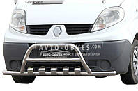 Защита бампера Opel Vivaro - тип: с боковыми усами Ø 60 мм