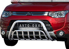 Кенгурятник Mitsubishi Outlander 2013-2015 - тип: подвійний