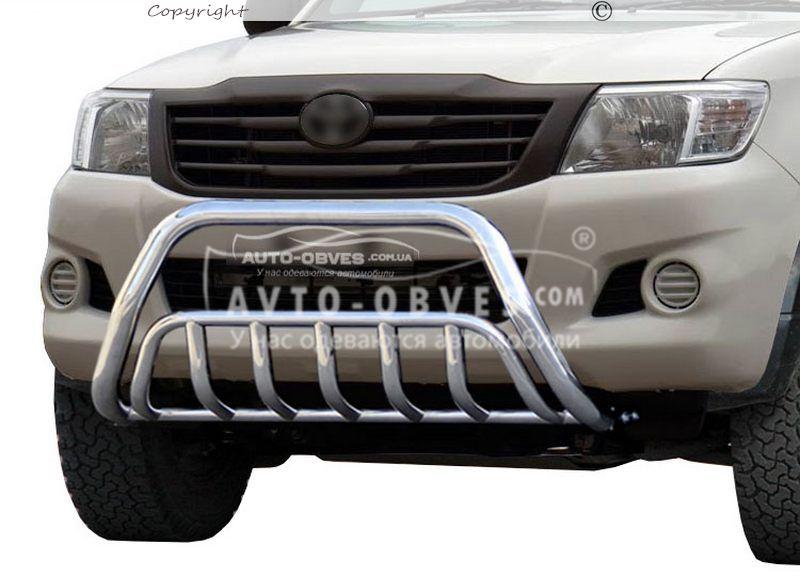 Кенгурятник Toyota Hilux - тип: двойной - фото 1 - id-p68931889