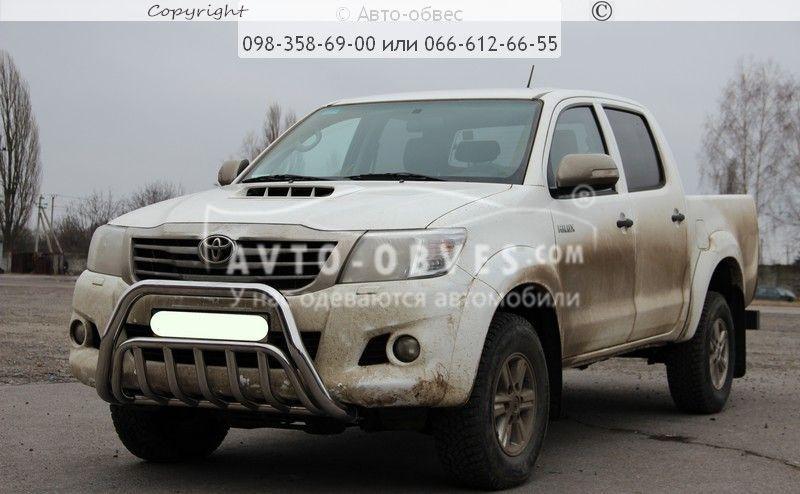 Кенгурятник Toyota Hilux - тип: двойной - фото 2 - id-p68931889