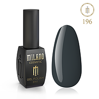 Гель лак для маникюра MILANO 8 МЛ № 196(дизайн ногтей красивое покрытие мейкап наращивание коррекция makeup)