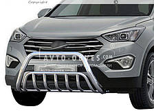 Кенгурятник Hyundai Santa Fe 2013-2016 - тип: подвійний