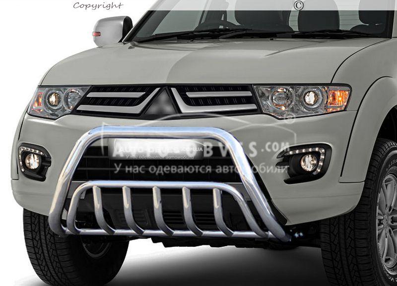 Кенгурятник Mitsubishi Pajero Sport - тип: двойной - фото 1 - id-p95453104