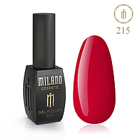 Гель лак для маникюра MILANO 8 МЛ № 215(дизайн ногтей красивое покрытие мейкап наращивание коррекция makeup)