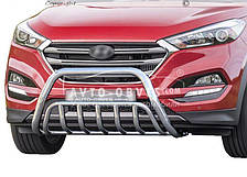 Кенгурятник Hyundai Tucson 2015-2019 - тип: подвійний