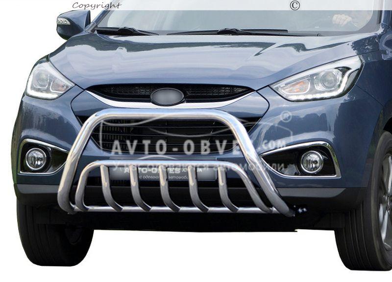Кенгурятник Hyundai ix35 2010-2016 - тип: подвійний