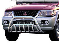 Кенгурятник Mitsubishi Pajero Sport I - тип: двойной