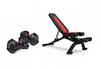 Гантели наборные Bowflex SelectTech 552i + скамья Bowflex 5.1S