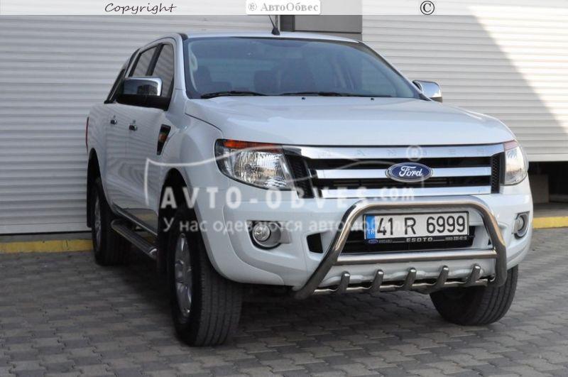 Кенгурятник Ford Ranger - тип: Ø:51х1,6мм - фото 5 - id-p22151145