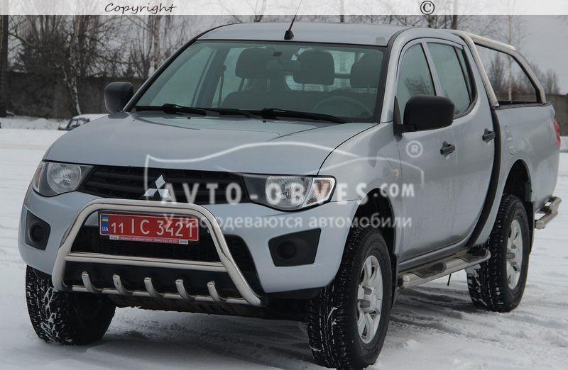 Кенгурятник Mitsubishi Pajero Sport - тип: Ø:51х1,6мм - фото 4 - id-p22162710