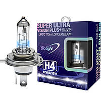 Галогенні лампи BioLight Fukurou H4 Super Ultra Vision Plus 170% 12V 60/55W