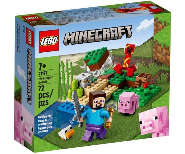 Lego Minecraft Засідка Кріпера 21177, фото 1
