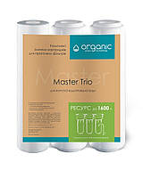 Комплект картриджей Organic Master Trio для тройных систем очистки воды (77-551)