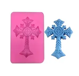 Молд кондитерський силіконовий для мастики  Хрестик