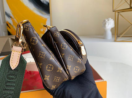 Louis Vuitton セット Женская коричневая женская сумка Louis Vuitton луи виттон multi