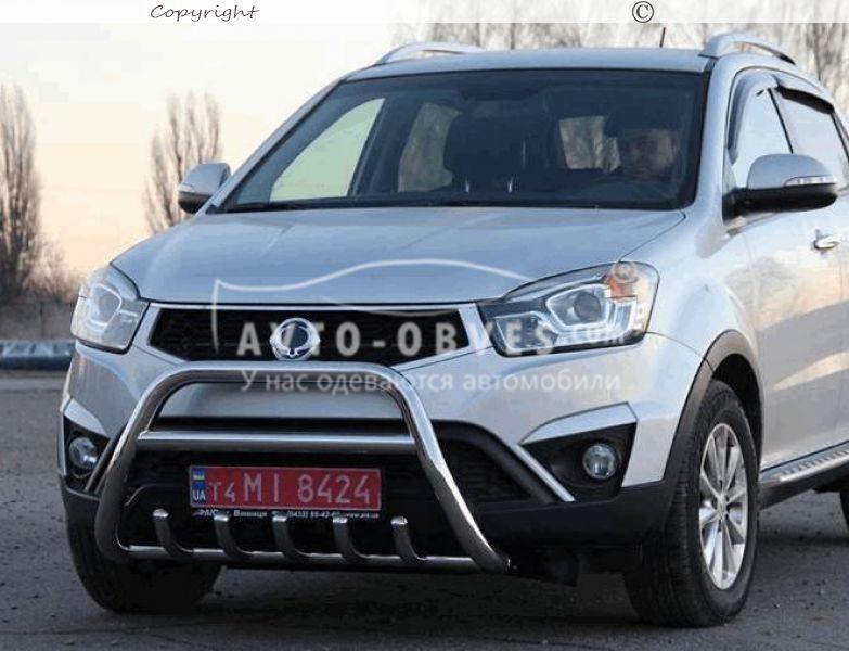 Кенгурятник Ssangyong Korando 2014-2018 - тип: Ø:51х1,6мм - фото 2 - id-p95650257