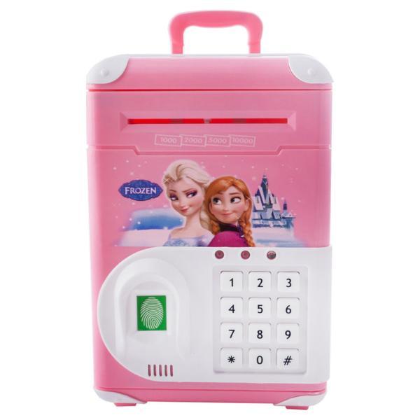 Скарбничка сейф, дитячий банкомат з кодовим замком Холодне серце Frozen