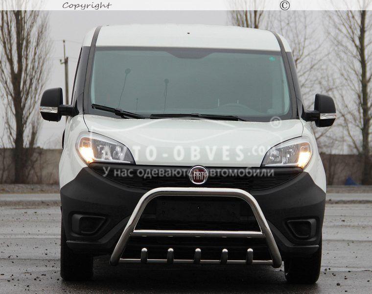 Кенгурятник Fiat Doblo 2014-... - тип: Ø:60х1,6мм - фото 3 - id-p549844846