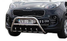 Кенгурятник Kia Sportage 2016-2019 - тип: Ø:51х1,6мм