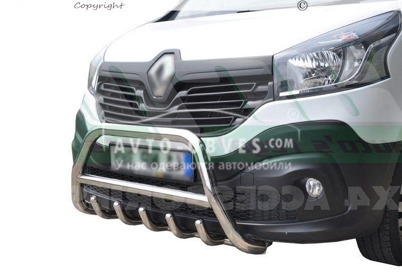 Кенгурятник Renault Trafic 2015-... - тип: Ø:51х1,6мм, фото 1