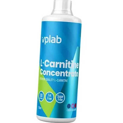 Л-карнітин VP Lab L-Carnitine 120 000 1000 мл Кращий жироспалювач для жінок та чоловіків, фото 2
