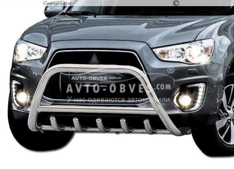 Кенгурятник Mitsubishi ASX 2013-2016 - тип: Ø:51х1,6мм - фото 1 - id-p506499887