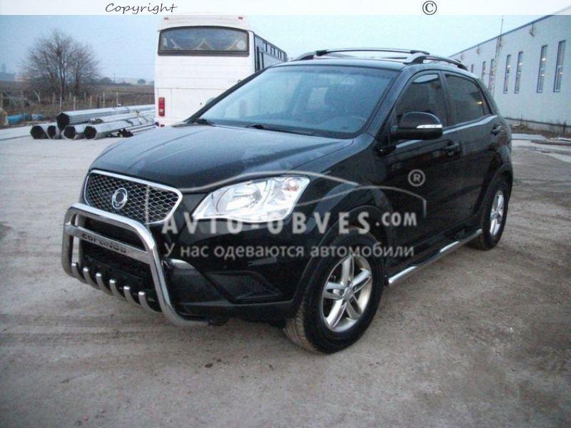 Кенгурятник Ssangyong Korando 2010-2014 - тип: Ø:60х1,6мм - фото 3 - id-p5937141