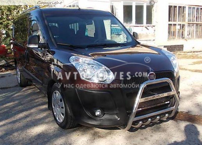 Кенгурятник Fiat Doblo 2010-2014-... - тип: Ø:60х1,6мм - фото 2 - id-p9171744