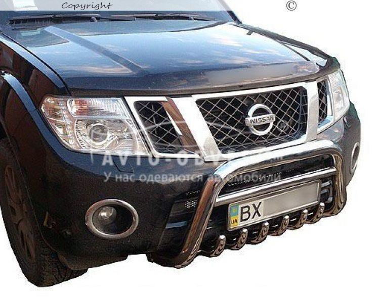 Кенгурятник Nissan Navara - тип: Ø:60х1,6мм - фото 1 - id-p15379239