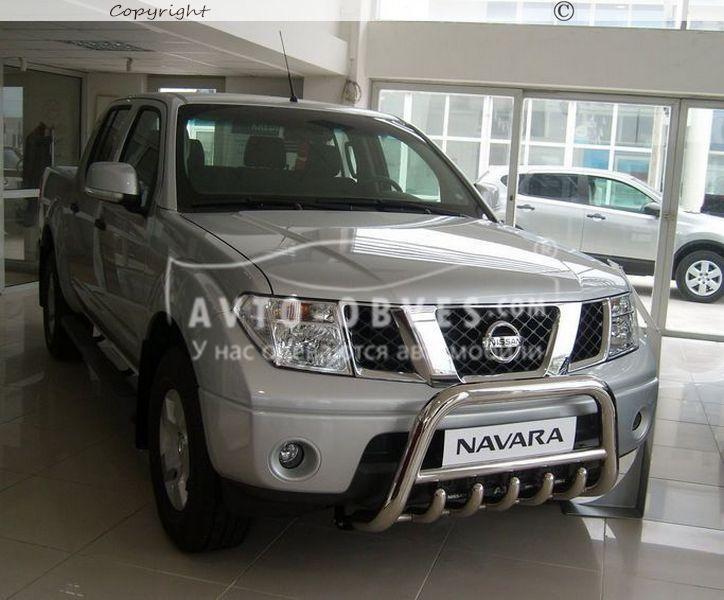 Кенгурятник Nissan Navara - тип: Ø:60х1,6мм - фото 4 - id-p15379239