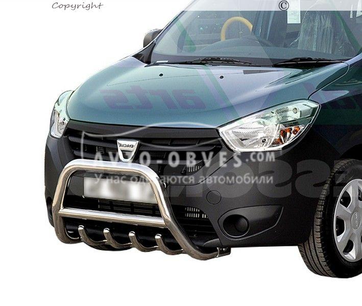 Кенгурятник Renault Lodgy - тип: Ø:60х1,6мм, фото 1