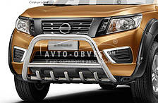 Кенгурятник Nissan Navara 2016-... - тип: Ø:60х1,6мм