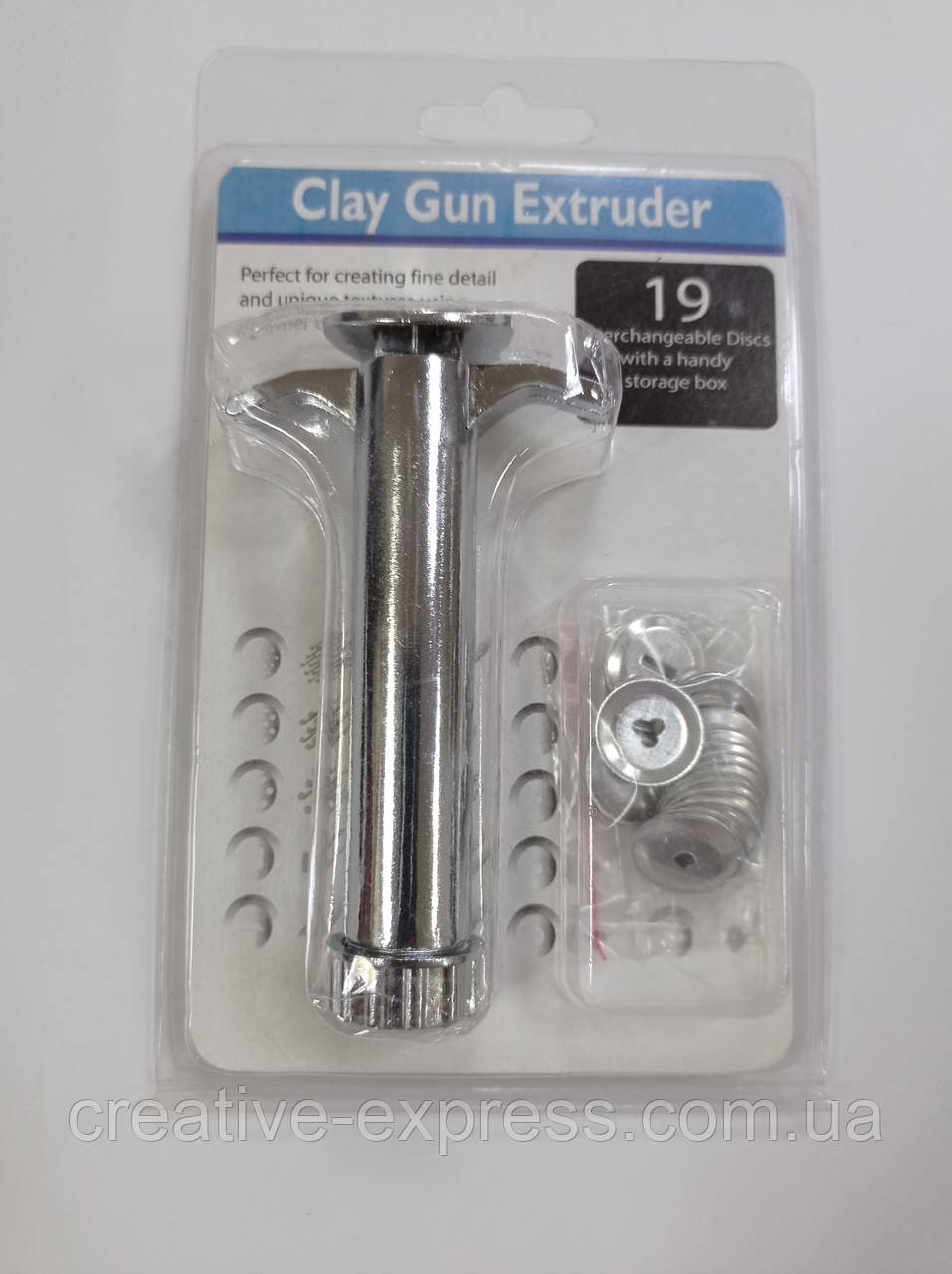 DK11028, тредер для пластики +19 шт. насю Clay gun