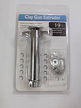 DK11028, Турдер для пластики+19 шт. насю Clay gun