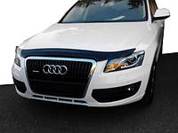 Дефлектор капота (мухобойка) Audi Q5 2012- (S-крепл) (ауди ку кью 5)