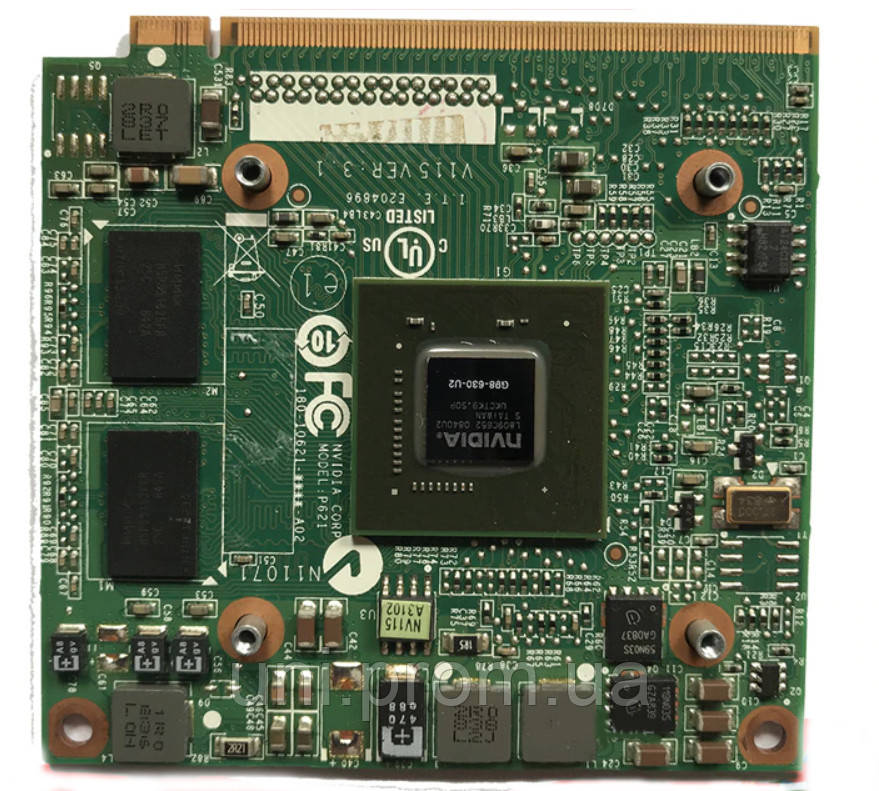 MXM II видеокарта для ноутбука Acer Nvidia GF9300M 256Mb (ID#1553707670 ...