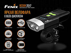 Велофара Fenix BC30R (1800LM, 5200mAh, Пульт, LED Дисплей, Cree XM-L2 U2x2, Micro USB, IP66) + ПОДАРОК