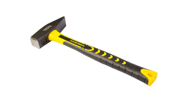 Молоток слюсарний 1000 г ручка з скловолокна MASTERTOOL 02-0810