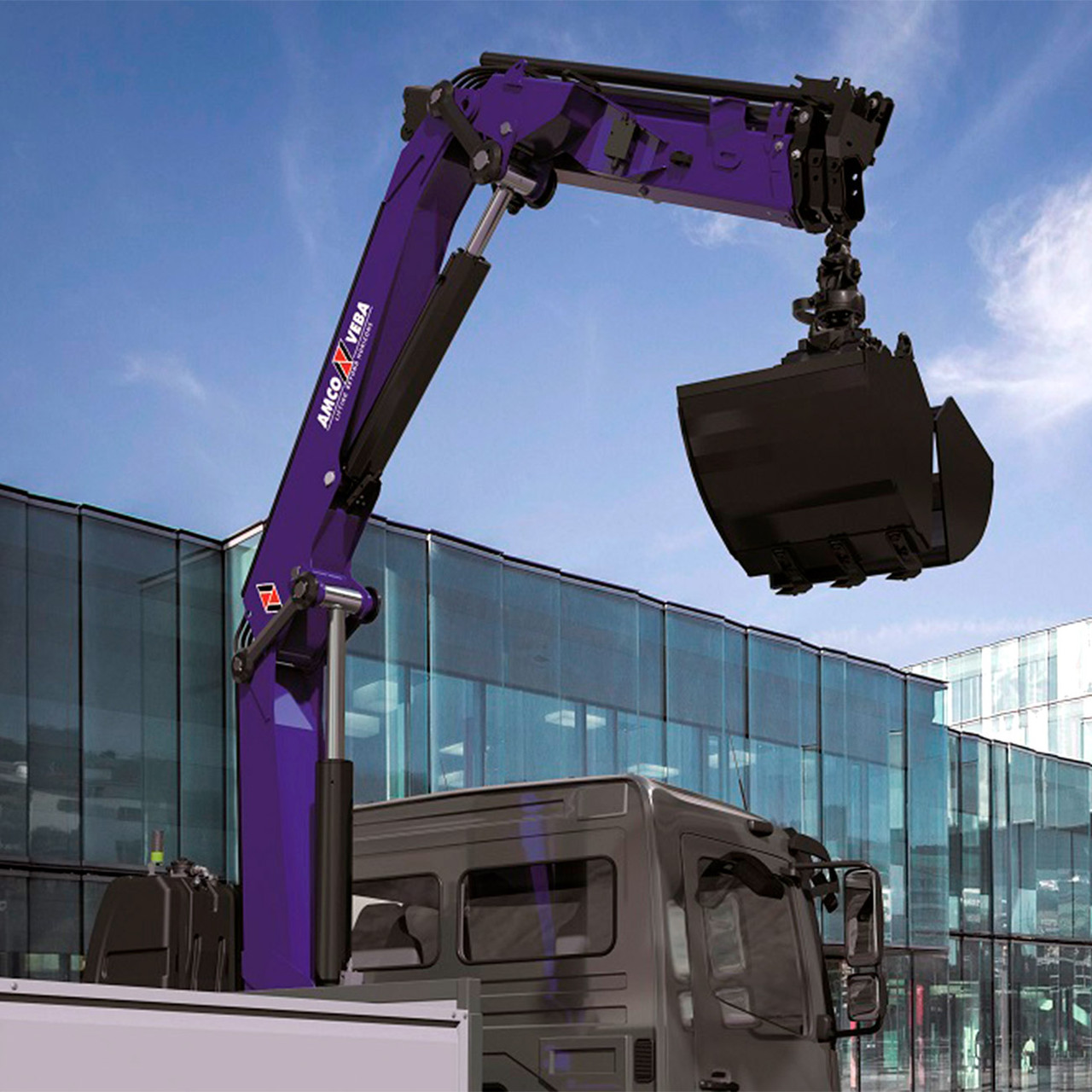 Кран-маніпулятор Amco Veba 924NG C, вантажний момент 22,7 Тм, фото 1