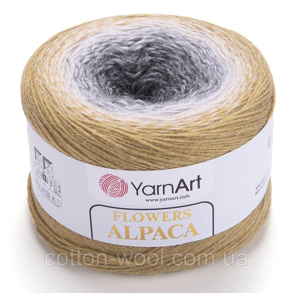Yarnart Flowers Alpaca 411, фото 1