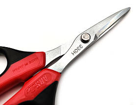 Ножиці ARS 330HN-R для рукоділля (червоні), фото 4